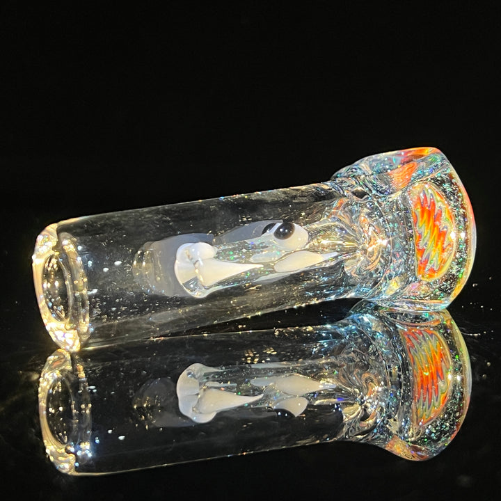 Wig Wag Mini Crushed Opal Dragon Glass Pipe Gus Glass   