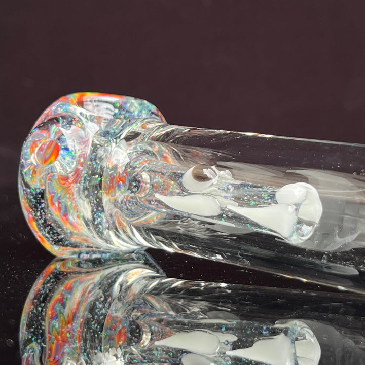 Wig Wag Mini Crushed Opal Dragon Glass Pipe Gus Glass   