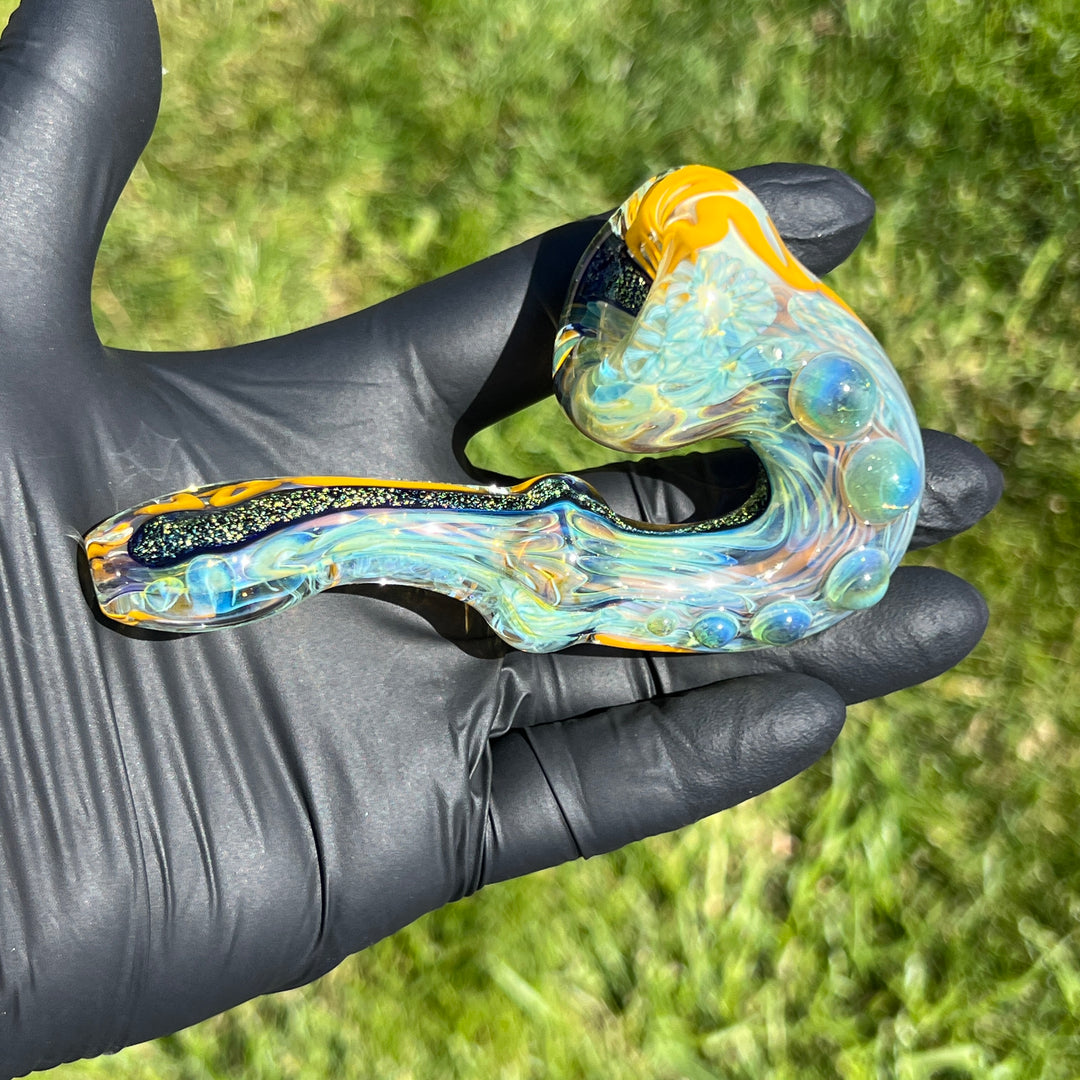 Inside Out Dichro Glass Sherlock 9 Glass Pipe Jeff Cooper   