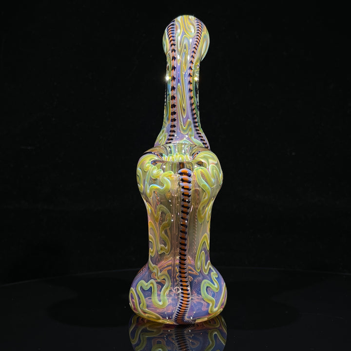Inside Out Sherlock Bubbler Glass Pipe Tiny Mike