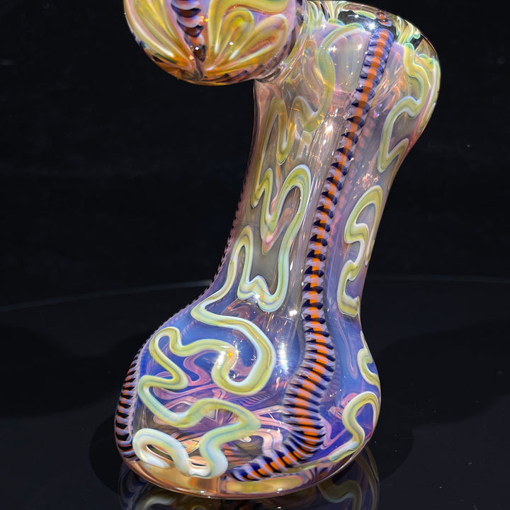 Inside Out Sherlock Bubbler Glass Pipe Tiny Mike