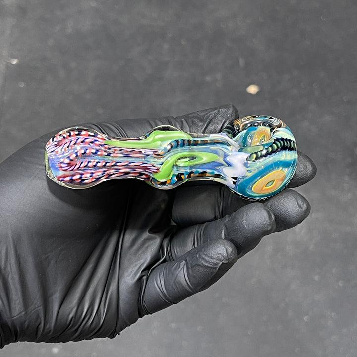 Super Chunky Inside Out Maria Spoon Glass Pipe Tiny Mike