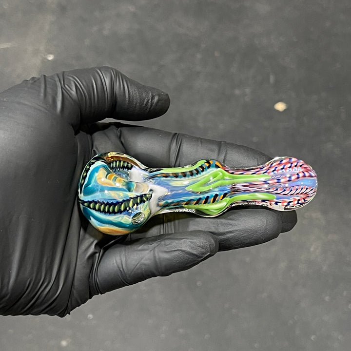 Super Chunky Inside Out Maria Spoon Glass Pipe Tiny Mike