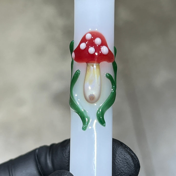 Red Mushie Oneie Glass Pipe Fiona Phoenix Fire   