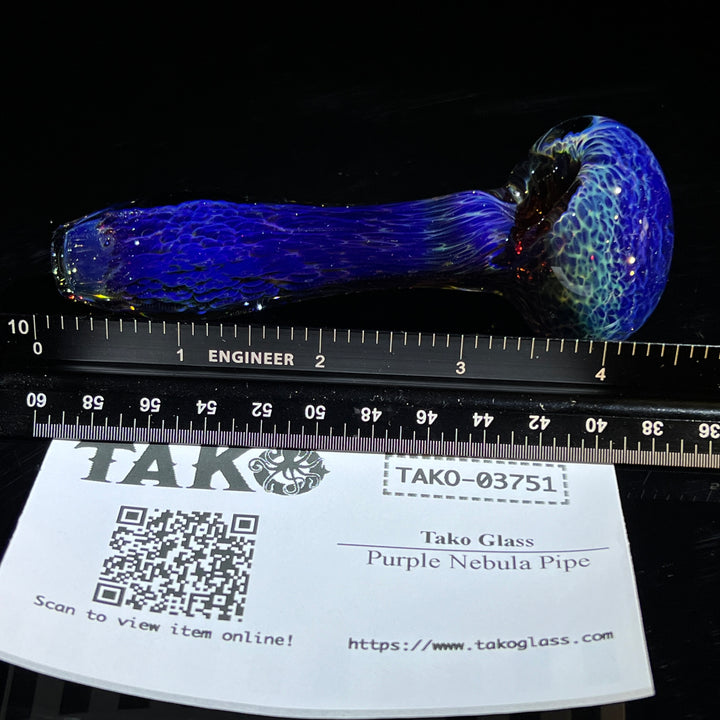 Purple Nebula Pipe Glass Pipe Tako Glass   