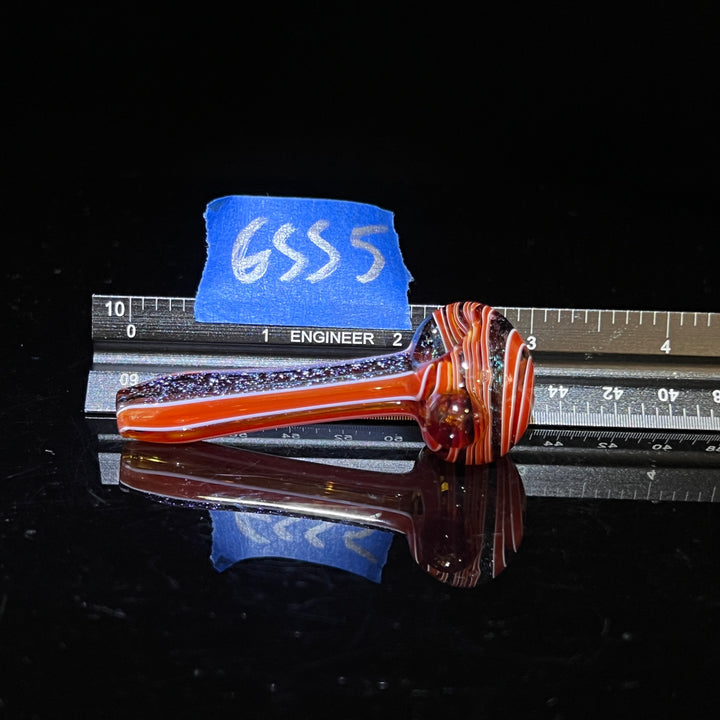 Old School Pocket Pipe Glass Pipe Gladstone Glass   