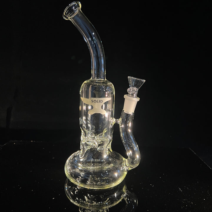 Solid Glass Witch Ball Bubbler Glass Pipe Solid Glass   