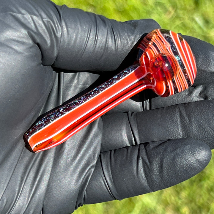 Old School Pocket Pipe Glass Pipe Gladstone Glass   