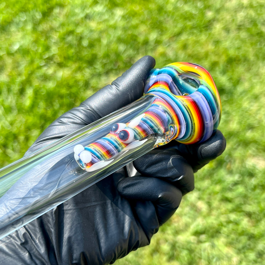 Spiral Dragon Glass Pipe Gus Glass   