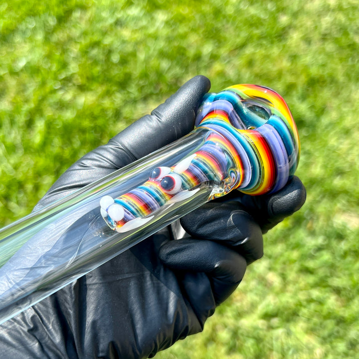Spiral Dragon Glass Pipe Gus Glass   