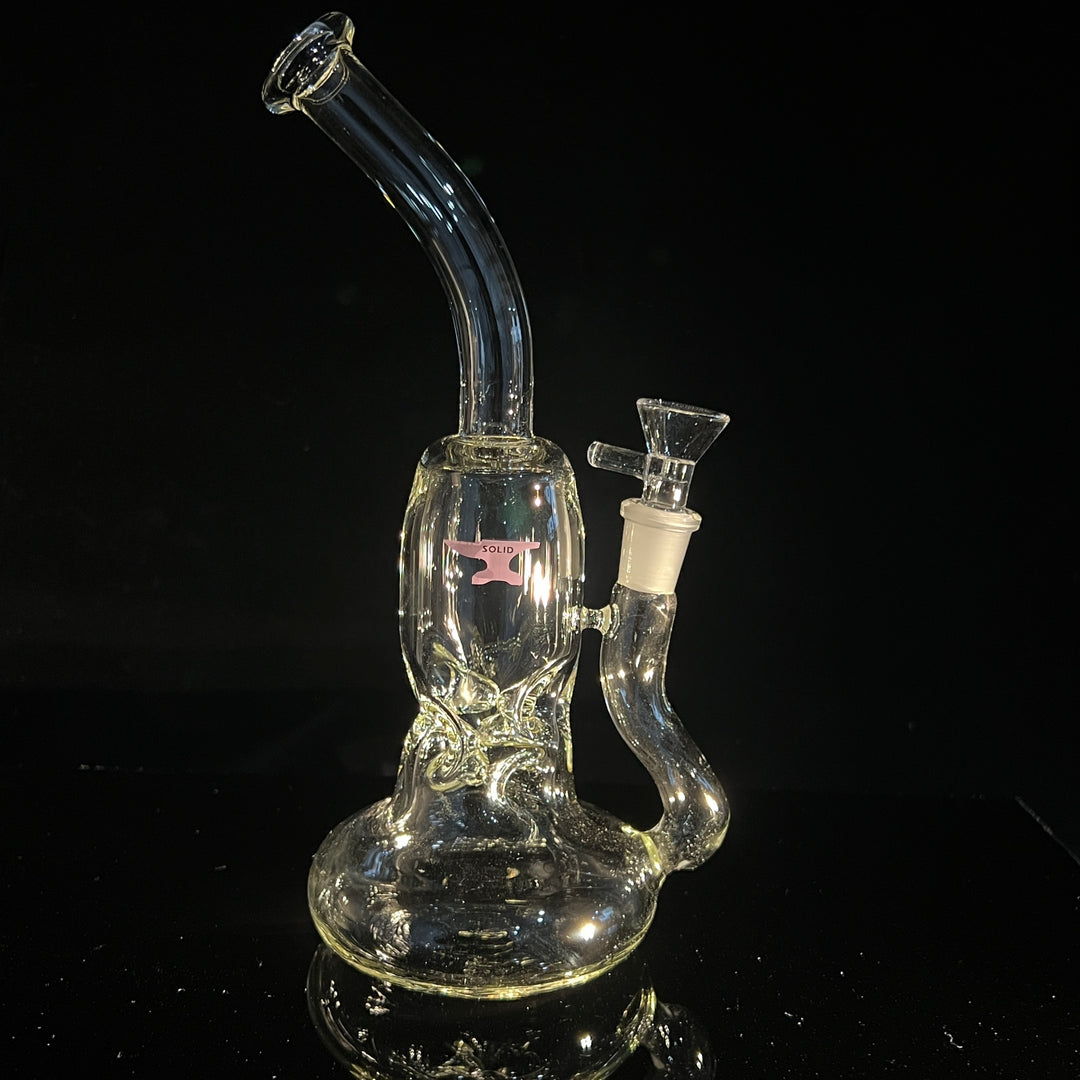 Solid Glass Witch Ball Bubbler Glass Pipe Solid Glass   