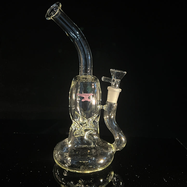 Solid Glass Witch Ball Bubbler Glass Pipe Solid Glass   