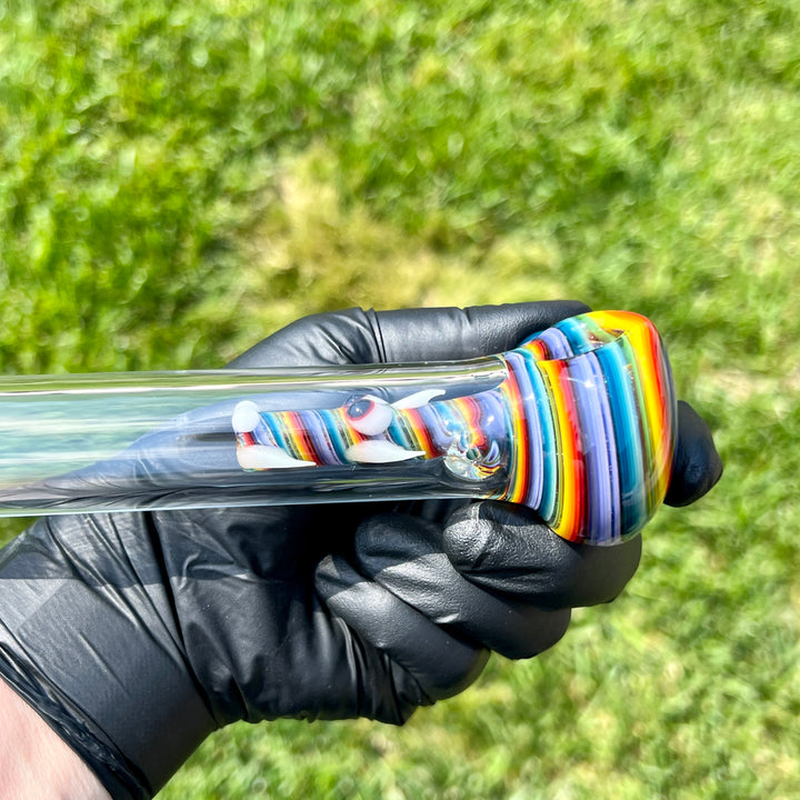 Spiral Dragon Glass Pipe Gus Glass   