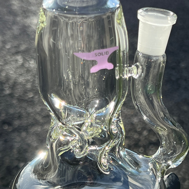 Solid Glass Witch Ball Bubbler Glass Pipe Solid Glass   