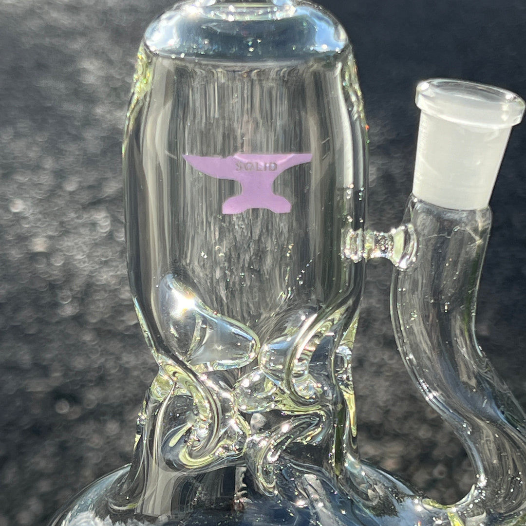 Solid Glass Witch Ball Bubbler Glass Pipe Solid Glass   