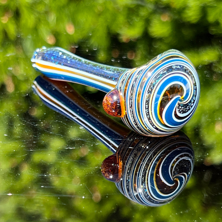 Old School Pocket pipe 7 Glass Pipe Gladstone Glass   