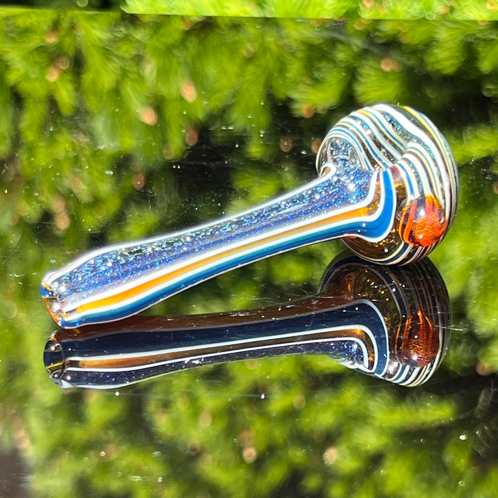 Old School Pocket pipe 7 Glass Pipe Gladstone Glass   