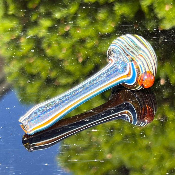 Old School Pocket pipe 7 Glass Pipe Gladstone Glass   
