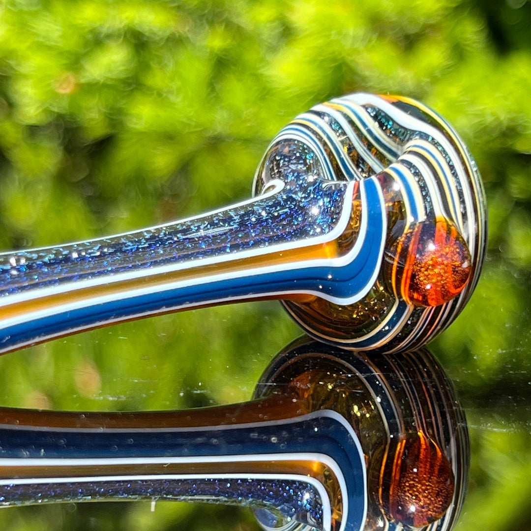 Old School Pocket pipe 7 Glass Pipe Gladstone Glass   
