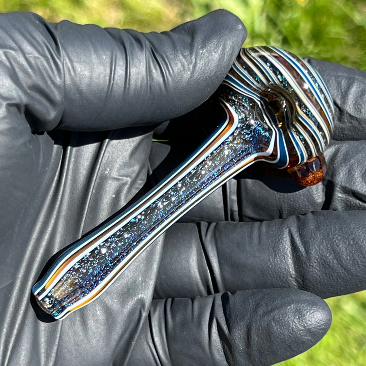 Old School Pocket pipe 7 Glass Pipe Gladstone Glass   