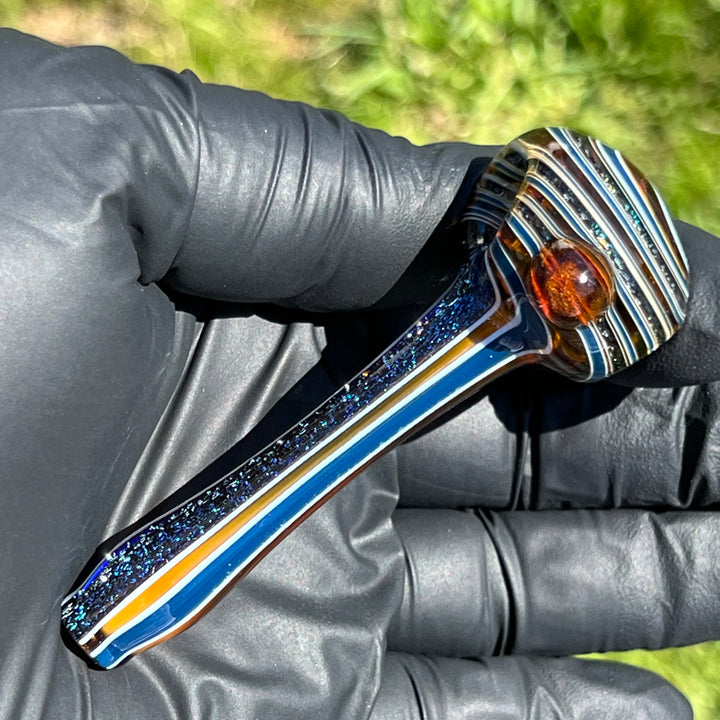 Old School Pocket pipe 7 Glass Pipe Gladstone Glass   
