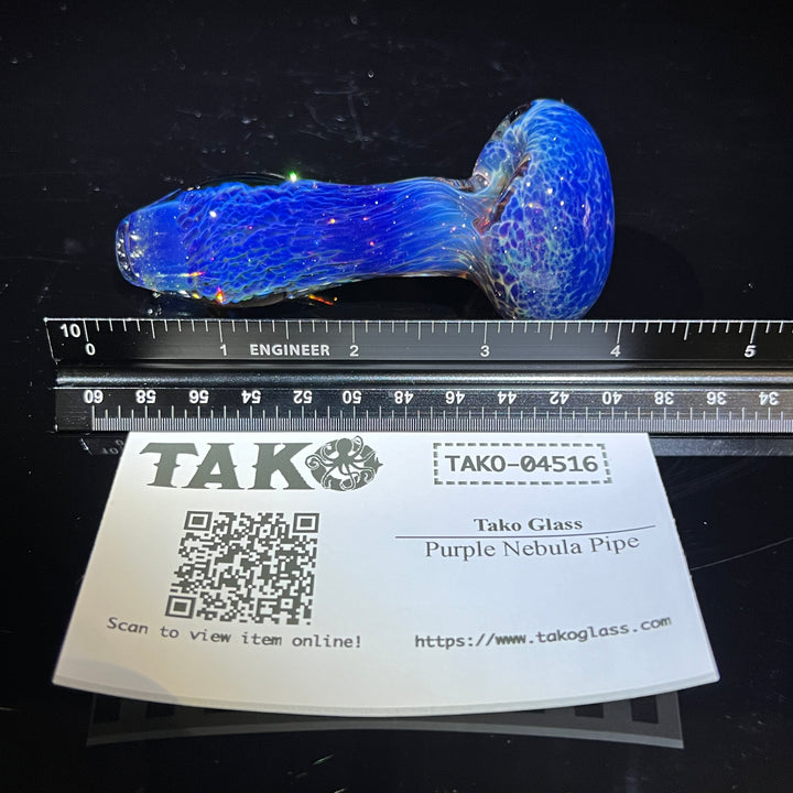 Purple Nebula Pipe Glass Pipe Tako Glass   