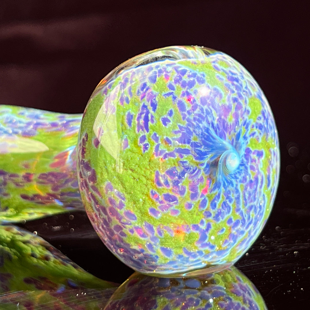 Purple Haze Sparkle Pipe Glass Pipe Tako Glass   
