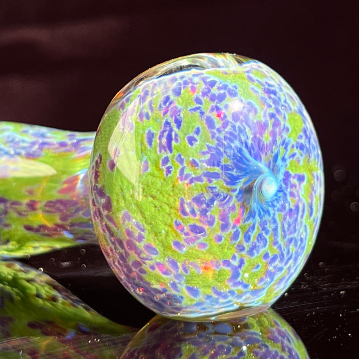 Purple Haze Sparkle Pipe Glass Pipe Tako Glass   