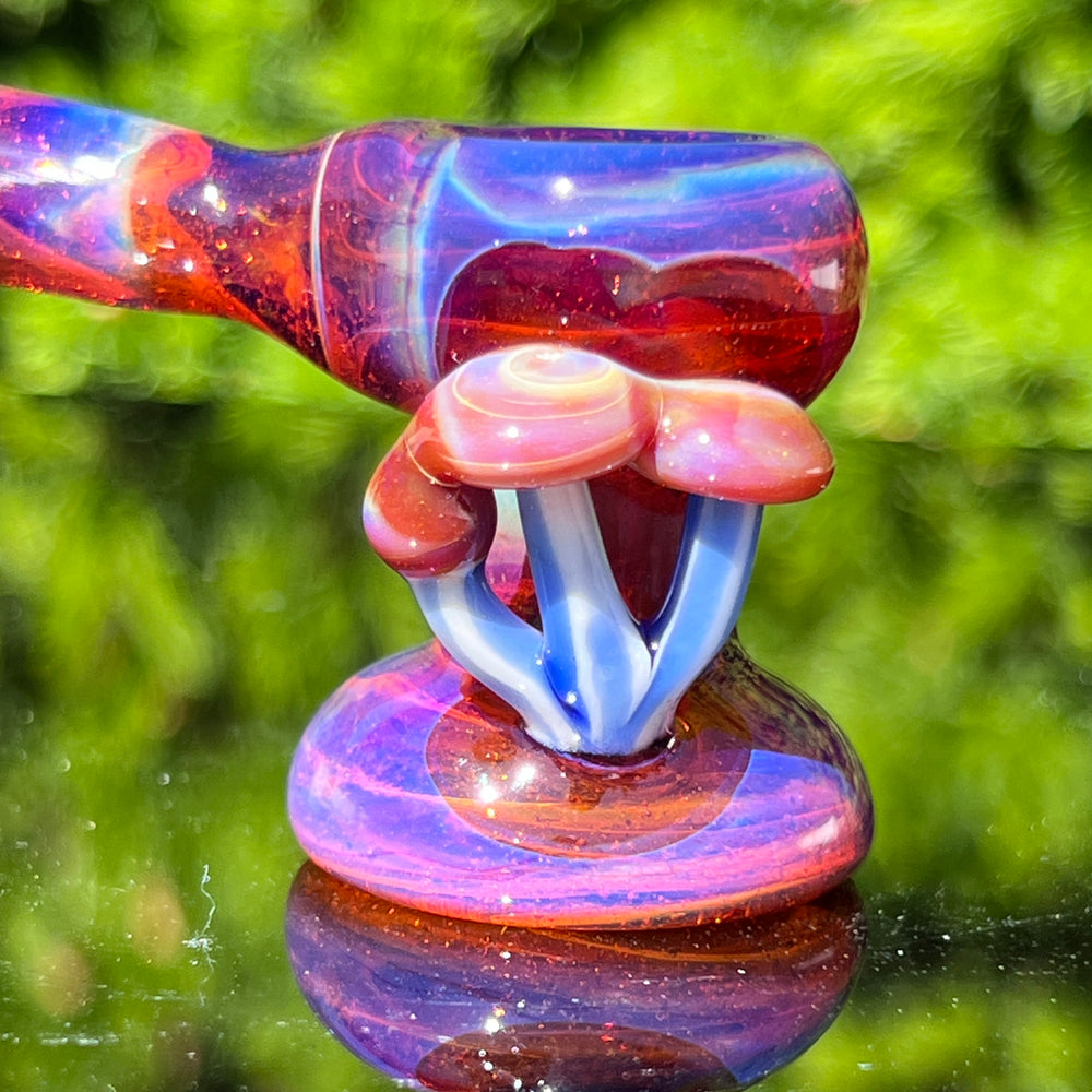 Stand Up Mushroom Hammer 3 Glass Pipe Updog Glass   