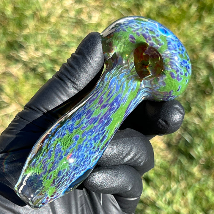 Purple Haze Sparkle Pipe Glass Pipe Tako Glass   