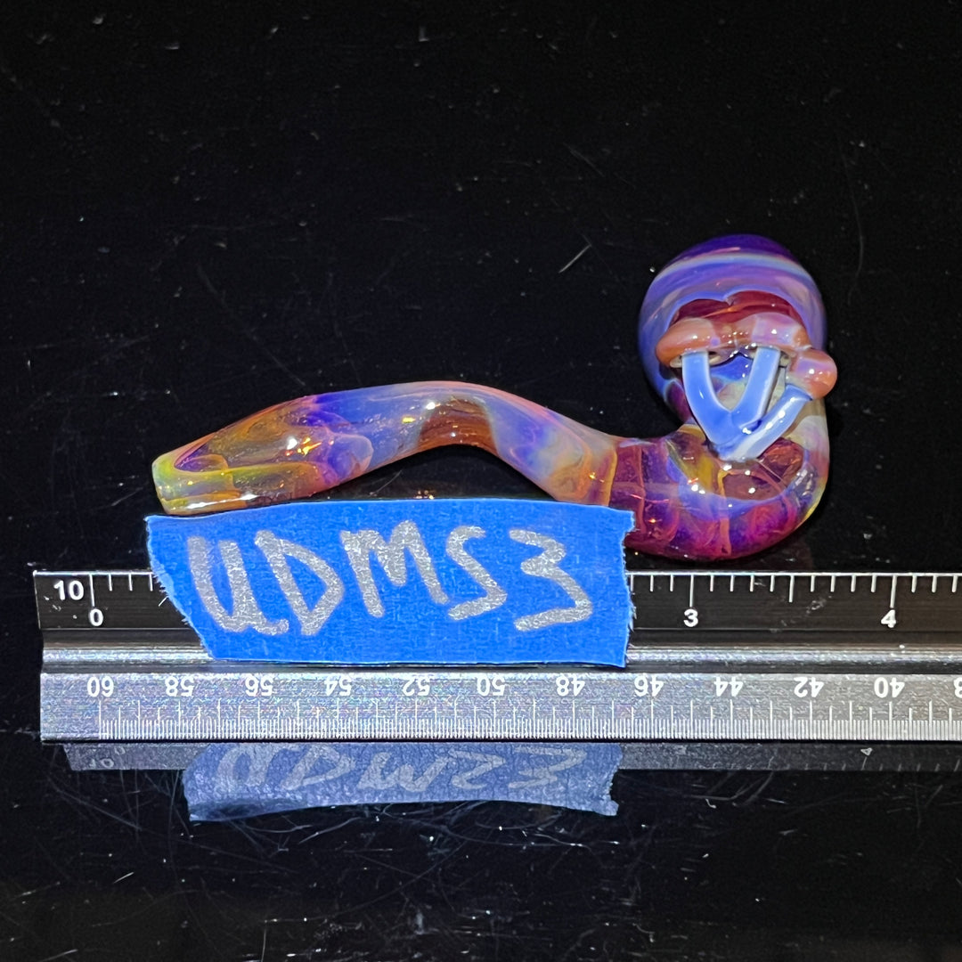 Mushroom Sherlock 3 Glass Pipe Updog Glass   