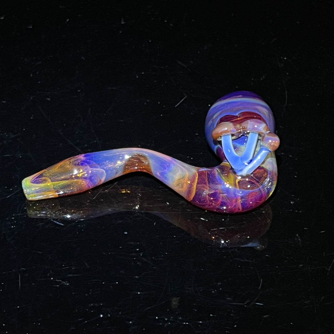 Mushroom Sherlock 3 Glass Pipe Updog Glass   