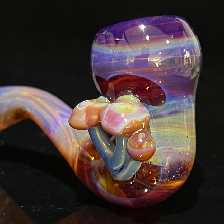 Mushroom Sherlock 3 Glass Pipe Updog Glass   