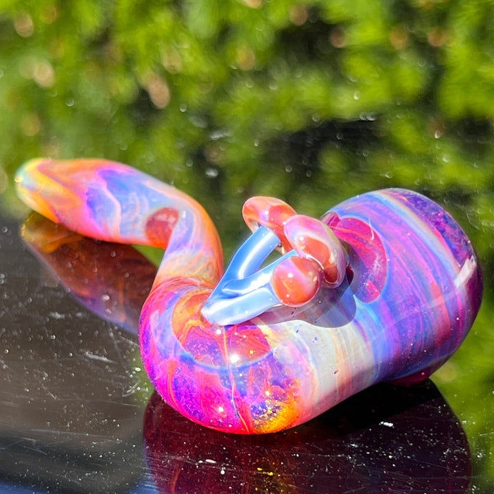 Mushroom Sherlock 3 Glass Pipe Updog Glass   