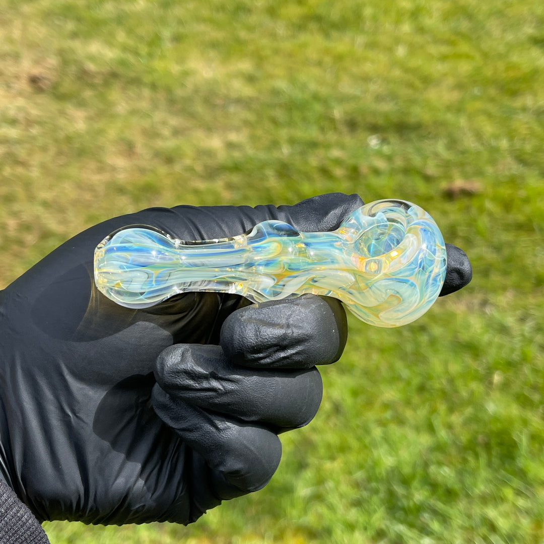 Ghost Flame Maria Pipe Glass Pipe Tiny Mike