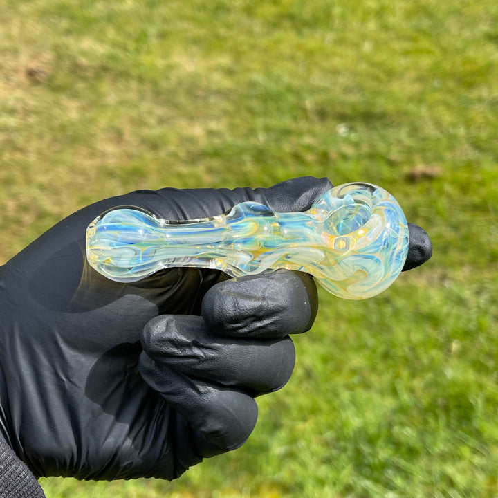 Ghost Flame Maria Pipe Glass Pipe Tiny Mike