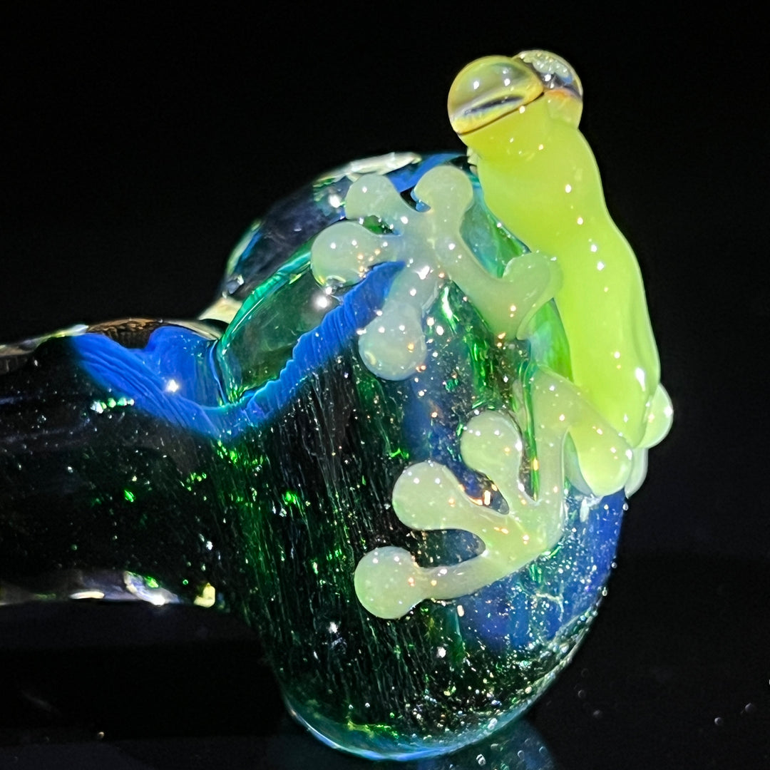 Green Frog Pipe Glass Pipe Beezy Glass   