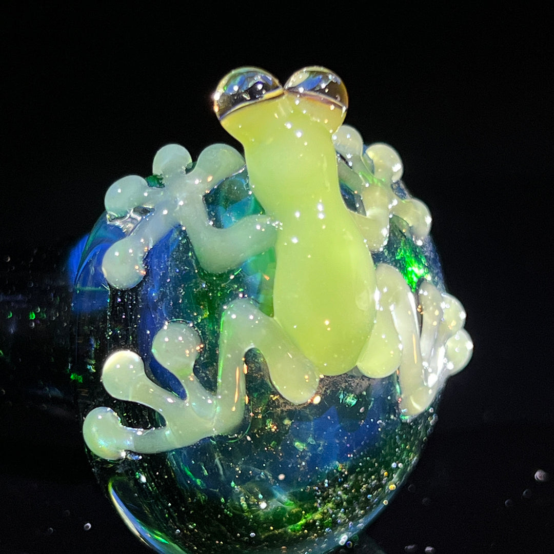 Green Frog Pipe Glass Pipe Beezy Glass   