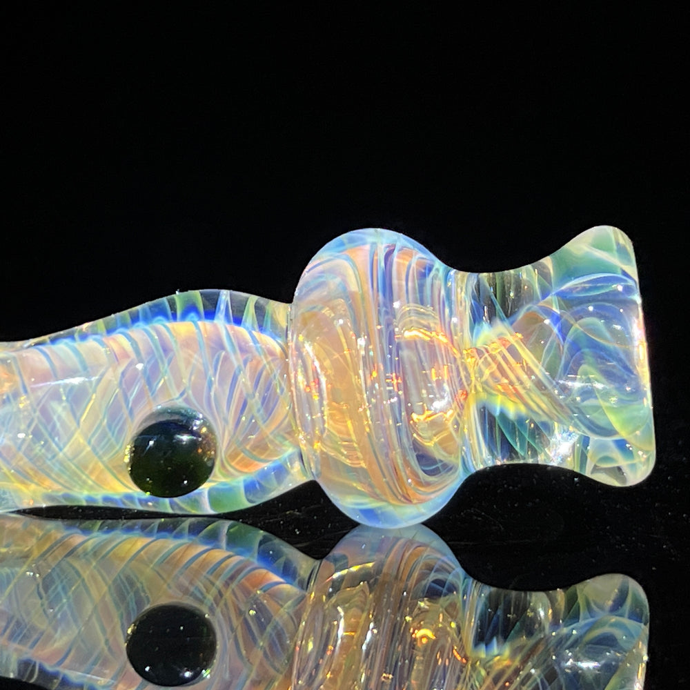 Firekist Inside Out Fume Bat Glass Pipe Firekist Glass   