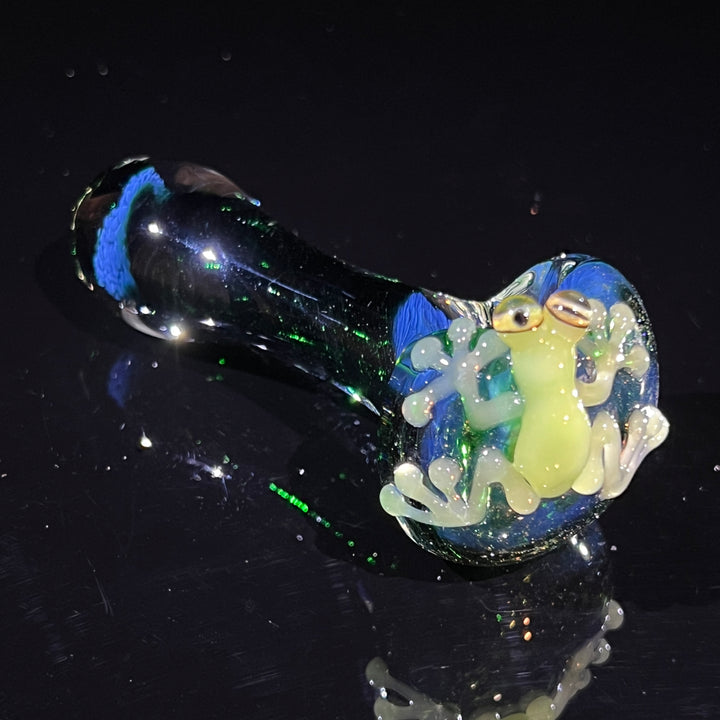 Green Frog Pipe Glass Pipe Beezy Glass   