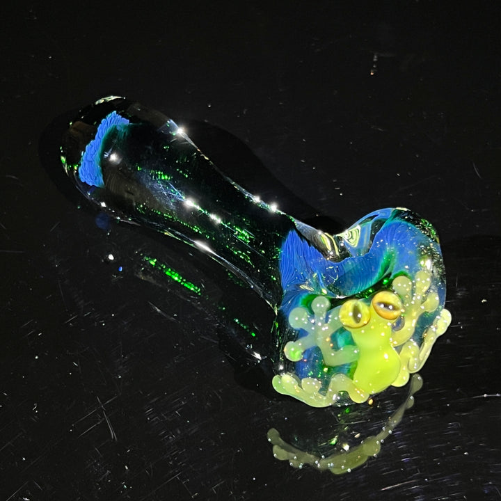 Green Frog Pipe Glass Pipe Beezy Glass   