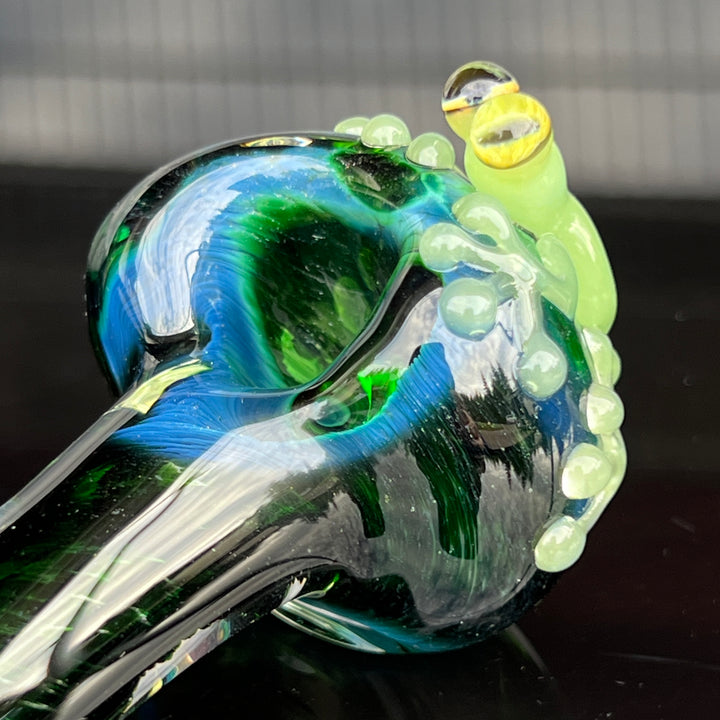 Green Frog Pipe Glass Pipe Beezy Glass   