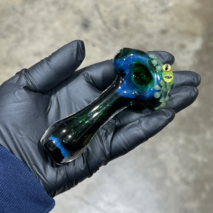 Green Frog Pipe Glass Pipe Beezy Glass   