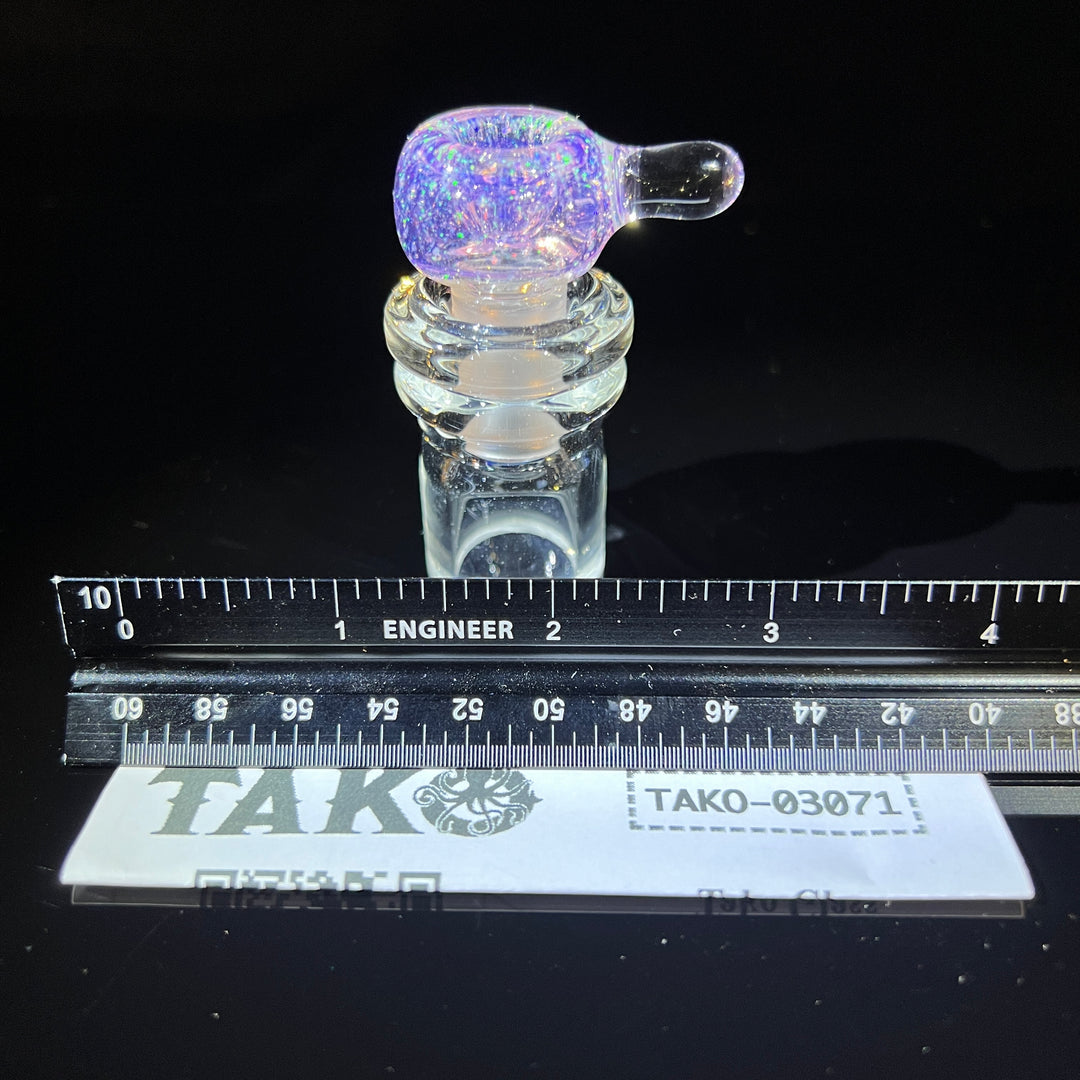 14 mm Crushed Opal PullSlide Accessory Tako Glass   