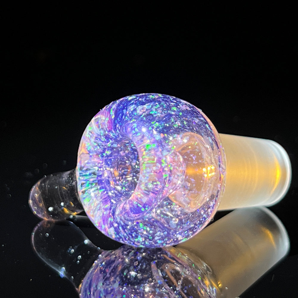 14 mm Crushed Opal PullSlide Accessory Tako Glass   