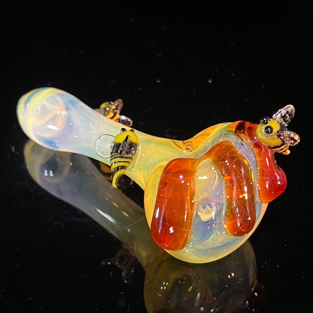 Honey Pot Pipe Glass Pipe Street Kitty Glass   