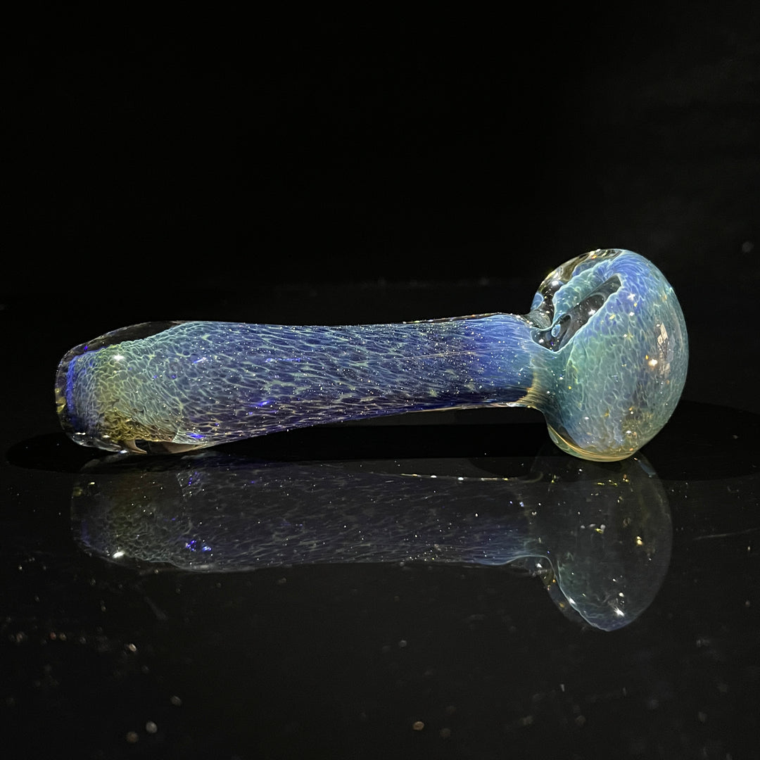 Blue Sea Sparkle Marble Pipe Glass Pipe Beezy Glass   