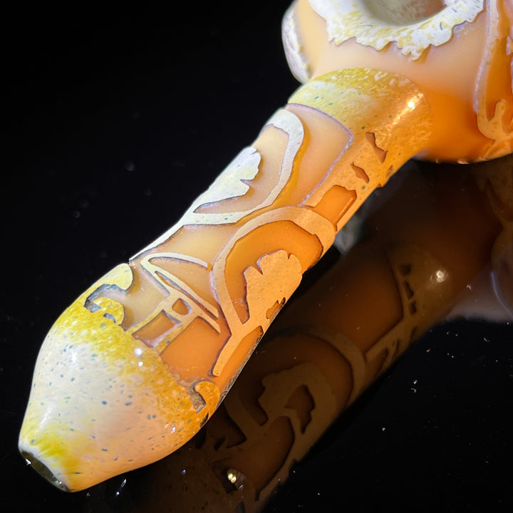 Liberty 503 Deep Carved Pipe Glass Pipe Liberty 503   