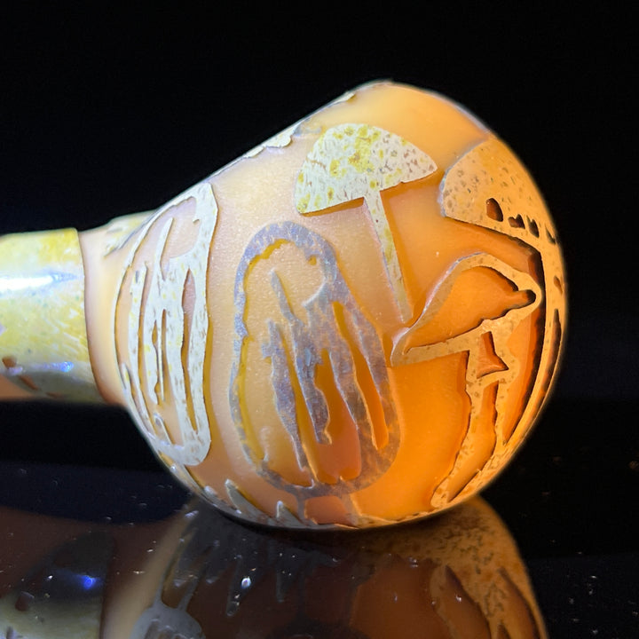 Liberty 503 Deep Carved Pipe Glass Pipe Liberty 503   