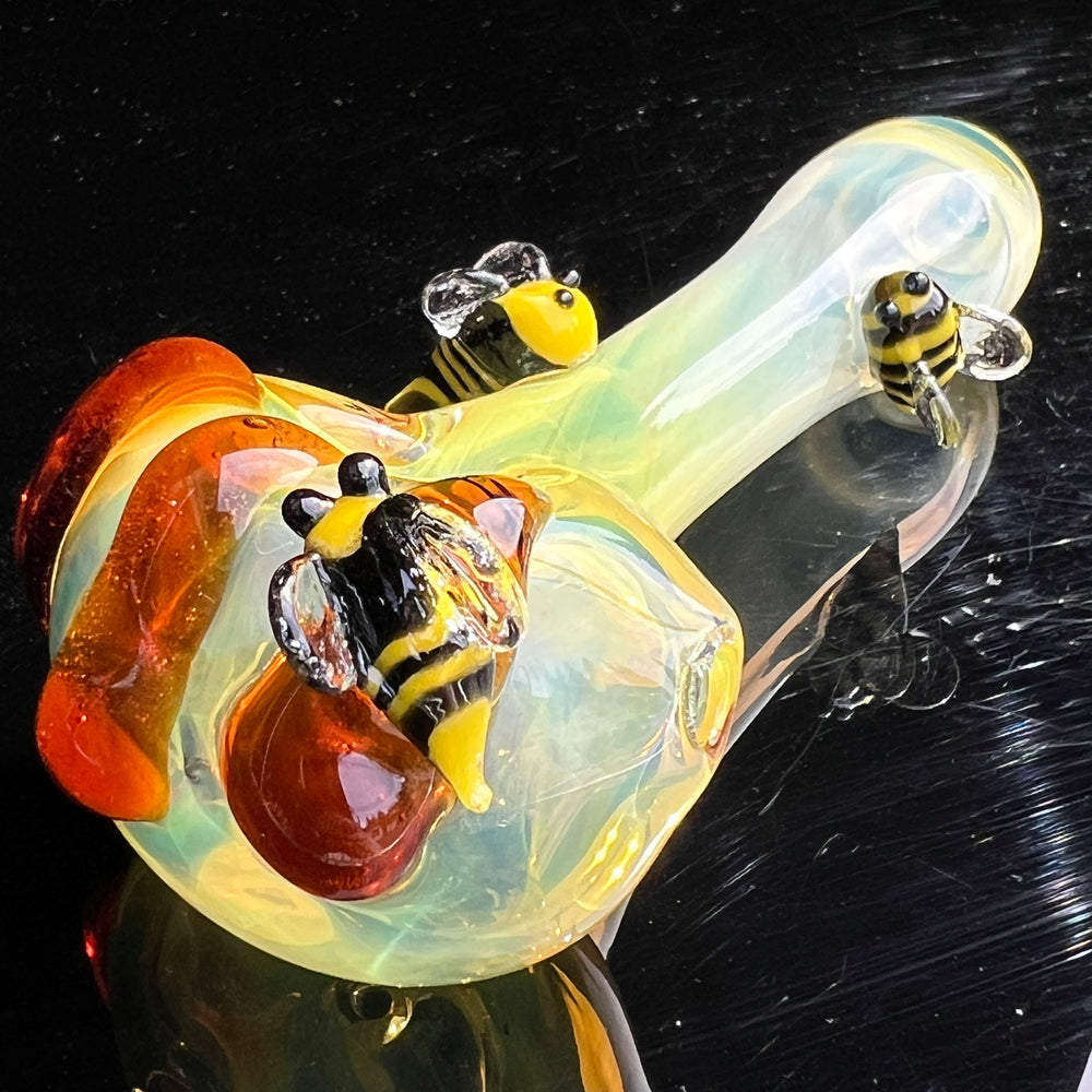 Honey Pot Pipe Glass Pipe Street Kitty Glass   